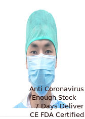 Cina Bukti Minyak Disposable Bouffant Caps Penolak Cairan Bahan SMS Eco Firendly pemasok