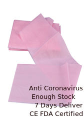 Cina Kecantikan Pijat Disposable Bed Cover Logo Tahan Minyak Dicantumkan pemasok
