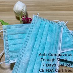 Cina Masker Breathability Breathability Tinggi Sekali Pakai Berat 20 X 22 X 25g Untuk Lingkungan Kebersihan pemasok