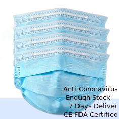 Cina Masker Sekali Pakai Earloop Face Safety Ringan Waterproof Personal pemasok