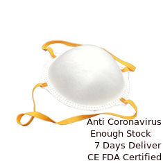 Cina Disposable FFP2 Dust Shaped Protection Masker Wajah Partikulat pemasok