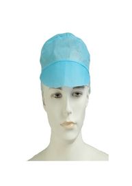 Topi Chef Sekali Pakai Lembut, Topi Medis Sekali Pakai Bahan PP Non Woven pemasok