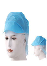 Topi Chef Sekali Pakai Lembut, Topi Medis Sekali Pakai Bahan PP Non Woven pemasok
