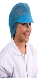 Topi Chef Sekali Pakai Lembut, Topi Medis Sekali Pakai Bahan PP Non Woven pemasok