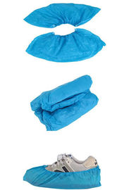 Penutup Sepatu Sekali Pakai Perawat Non Slip Bernapas Non Woven Ramah Lingkungan pemasok