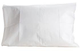 Bantal Selimut Warna Putih Sekali Pakai Kain Nonwoven Disesuaikan Lebar pemasok