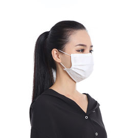 Masker Debu Sekali Pakai Anti Debu 3 Ply, Masker Wajah Sekali Pakai Non Woven pemasok