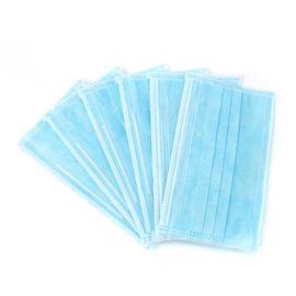 Masker Sekali Pakai Lembut Penyaringan Tinggi Non Iritasi Non Woven Masker Mulut pemasok