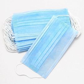 Masker Wajah Pakai Ramah Lingkungan, Keselamatan Pribadi Dengan 3 Ply Non Woven pemasok