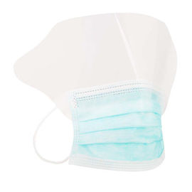 Masker Degradasi Mudah Sekali Pakai / 3 Ply Masker Sekali Pakai Hijau Pp pemasok