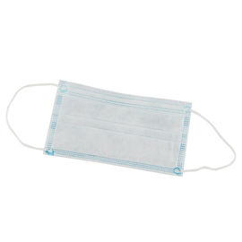 Masker Sekali Pakai Biru Non Woven Masker Tiga Lapisan Hijau Dewasa pemasok