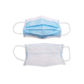 Masker Wajah Lembut 3 Ply Pakai Perawatan Pribadi / Masker Pernapasan Konstruksi pemasok