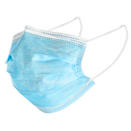 Masker Sekali Pakai Anti Virus Penggunaan Ramah Lingkungan Tunggal Dengan Pengait Telinga Elastis pemasok