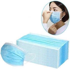 Masker Perawatan Pribadi Earloop Wajah Sekali Pakai, Masker Perlindungan Polusi Udara pemasok