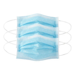 Masker Wajah Sekali Pakai Bernapas Desain Stereo Multi Layered Untuk Konstruksi pemasok