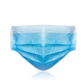 Masker Wajah Sekali Pakai Bernapas Desain Stereo Multi Layered Untuk Konstruksi pemasok