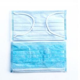 Masker Wajah Sekali Pakai Yang Ramah Kulit Untuk Menyaring Serbuk Sari / Debu / Bakteri pemasok