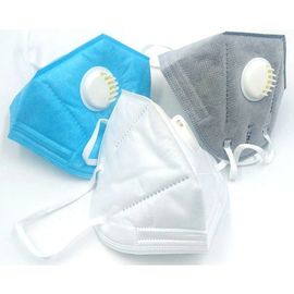 Anti Dust FFP2 Masker Debu Lipat Dengan Katup Kapasitas Filtrasi Tinggi pemasok