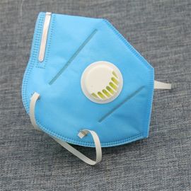 Masker Lipat Bernapas FFP2 Masker Anti Debu Anti Kabut Pelindung Wajah pemasok