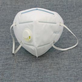 Masker Lipat Bernapas FFP2 Masker Anti Debu Anti Kabut Pelindung Wajah pemasok