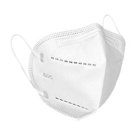 Masker Respirator FFP2 yang Nyaman, Vertikal Lipat, Antivirus, N95 Masker Sekali Pakai pemasok