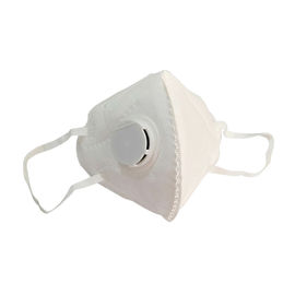 Masker Pelindung Pribadi Lipat Ffp2 Masker Pernapasan Industri Tahan Debu Dengan Katup pemasok