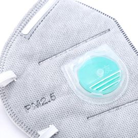Pelindung Pernafasan Ffp2 Filter Mask, Masker Debu Sekali Pakai FFP2 Dengan Katup pemasok