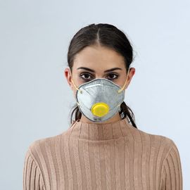 Piala Bentuk Masker Debu Sekali Pakai, Masker Piala FFP1 / FFP2 Dengan Katup pemasok