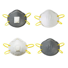 Masker Pernapasan N95 FFP2 Standar Anti Debu Non Woven Cup Respirator pemasok