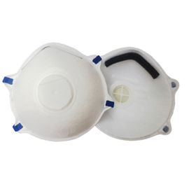 Penggunaan Pribadi Respirator Debu Non Woven Masker Piala Desain Dengan Valve OEM Diterima pemasok