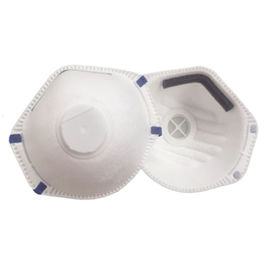 Penggunaan Pribadi Respirator Debu Non Woven Masker Piala Desain Dengan Valve OEM Diterima pemasok