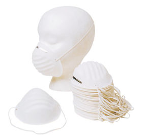 Masker Pelindung KN95 Nyaman Putih Respiratory FFP2 Anti Dust Cup Mask pemasok
