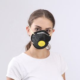 Piala Bernapas Masker FFP2 Masker Anti Debu Pelindung Wajah Dengan Memakai Kepala pemasok