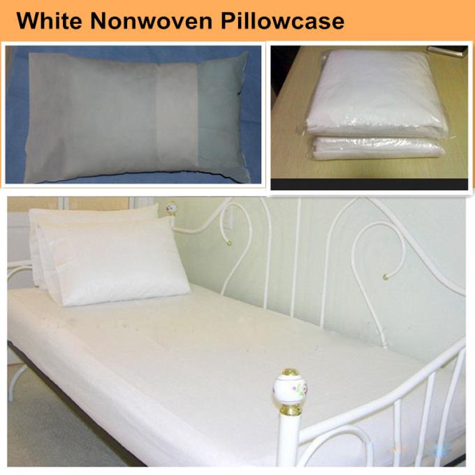 Sarung Bantal Nonwoven Sekali Pakai, Sarung Bantal + Sprei + Bed Cover Untuk Rumah Sakit Atau Penggunaan Hotel